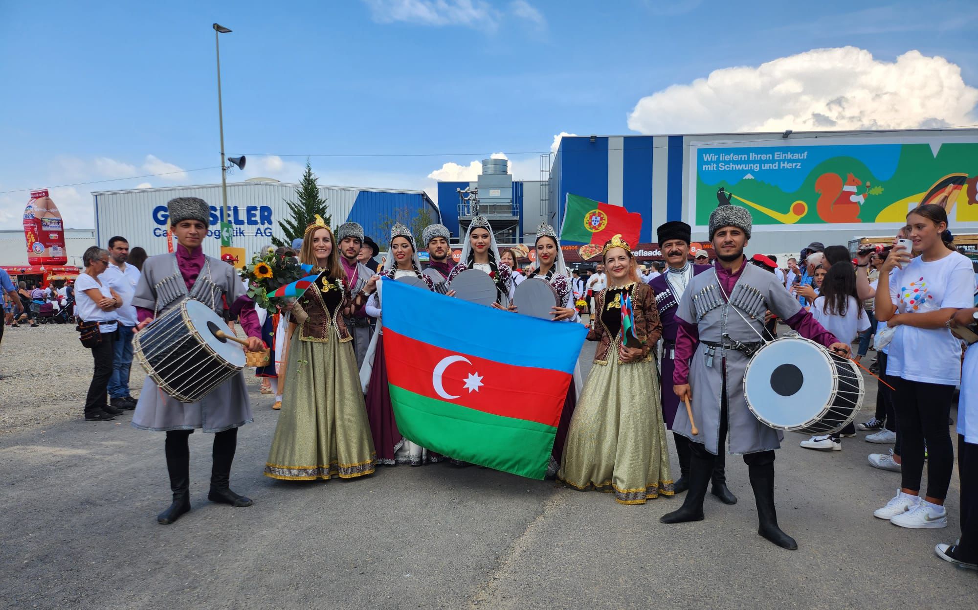 “Azərbaycanın Dostları” İsveçrədə coşqu ilə qarşılandı - FOTO