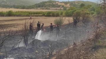İsmayıllıdakı yanğın söndürüldü