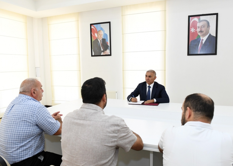 “Azərişıq” sədri Qubada vətəndaşlarla görüşüb