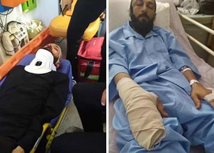 İranda mollaları dəmir boru ilə döydülər