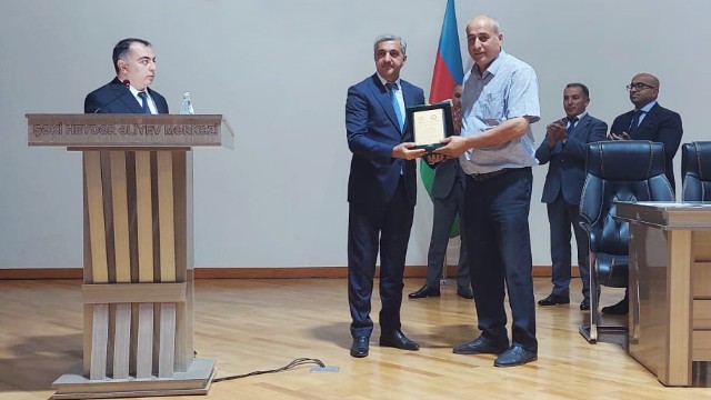 Şəkidə bölgə müşavirəsi keçirildi - FOTOLAR