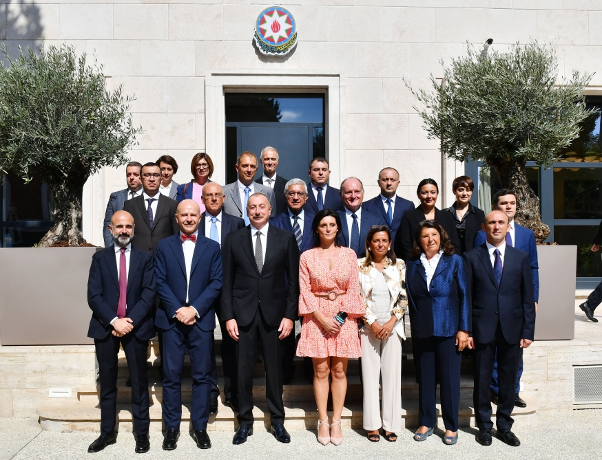 İlham Əliyev Romada tədbirə qatıldı - FOTOLAR (YENİLƏNİB)