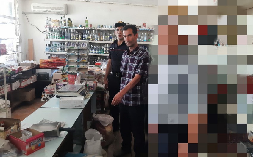 Mağazalardan 9 min manatlıq oğurluq edən şəxs tutuldu