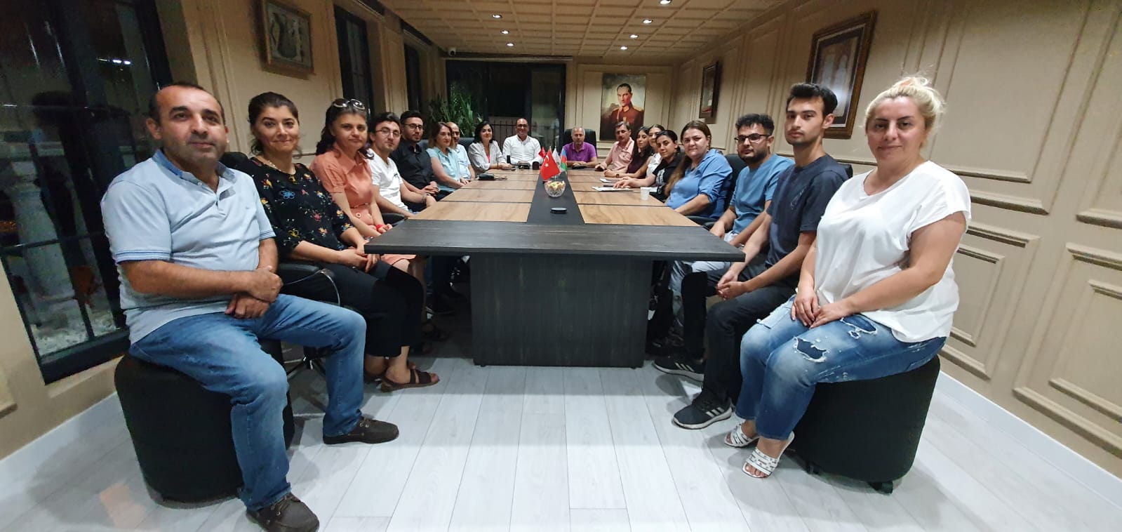 Dövlət Komitəsinin əməkdaşları Ankaradakı icmamızla görüşüb