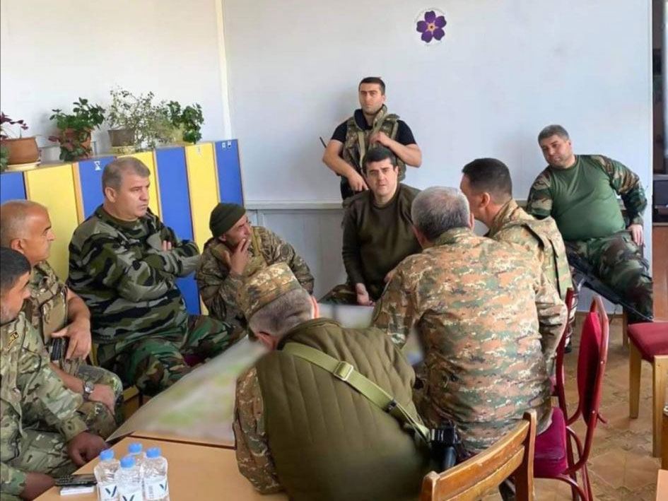 Arayik Xankəndidə terrorçuları müşavirəyə topladı