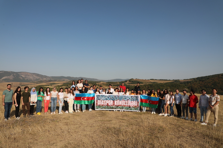 Diaspor könüllülərinin Şuşaya səfəri başa çatıb