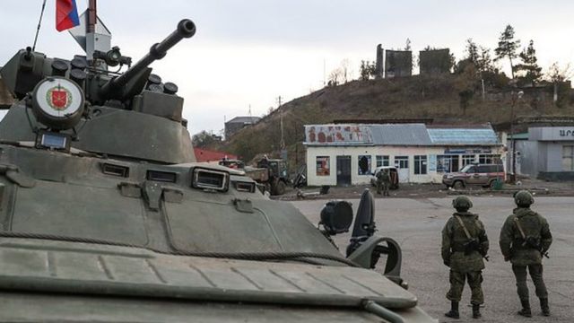Ermənilər Qarabağda yeni yol çəkir