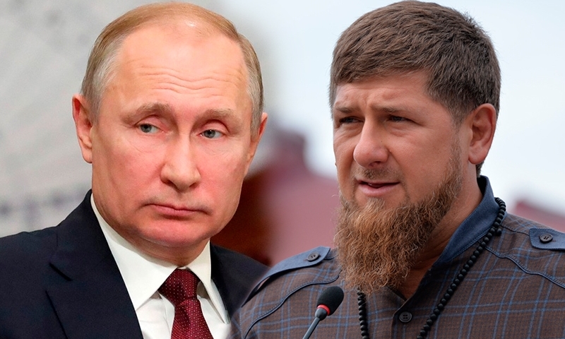 Putin Kadırovu təbrik etdi