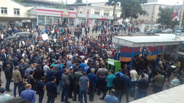 Xankəndi ermənilərindən separatçılara KƏSKİN ETİRAZ 