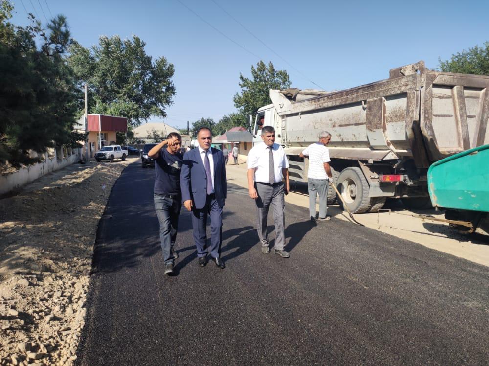 Talış-Tap Qaraqoyunlu yolunun tikintisi davam edir