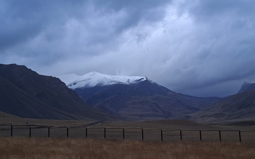 Azərbaycana qar yağdı - FOTO