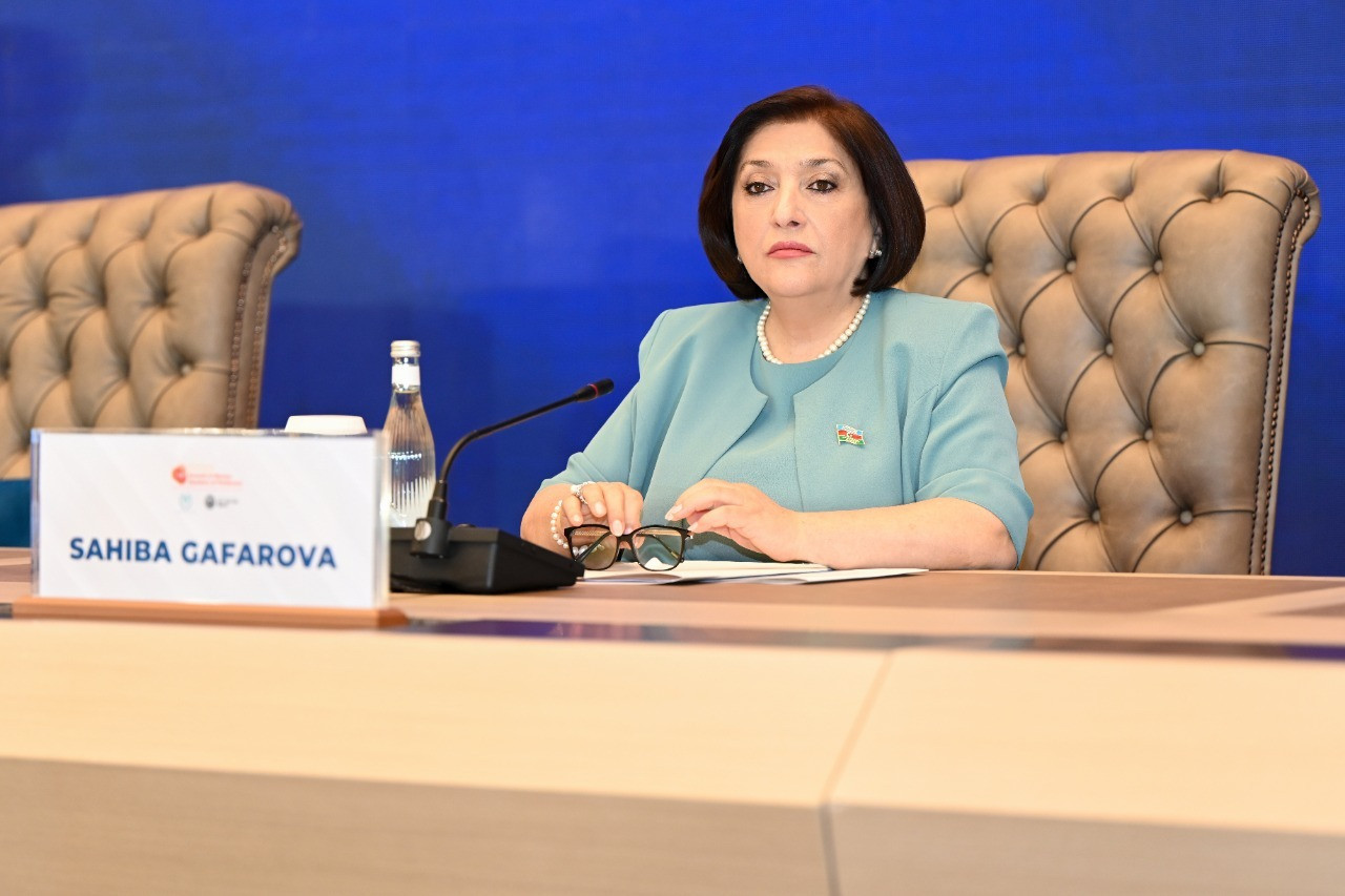 Sahibə Qafarova Qadın Parlament Sədrlərinin Sammitində - FOTOLAR