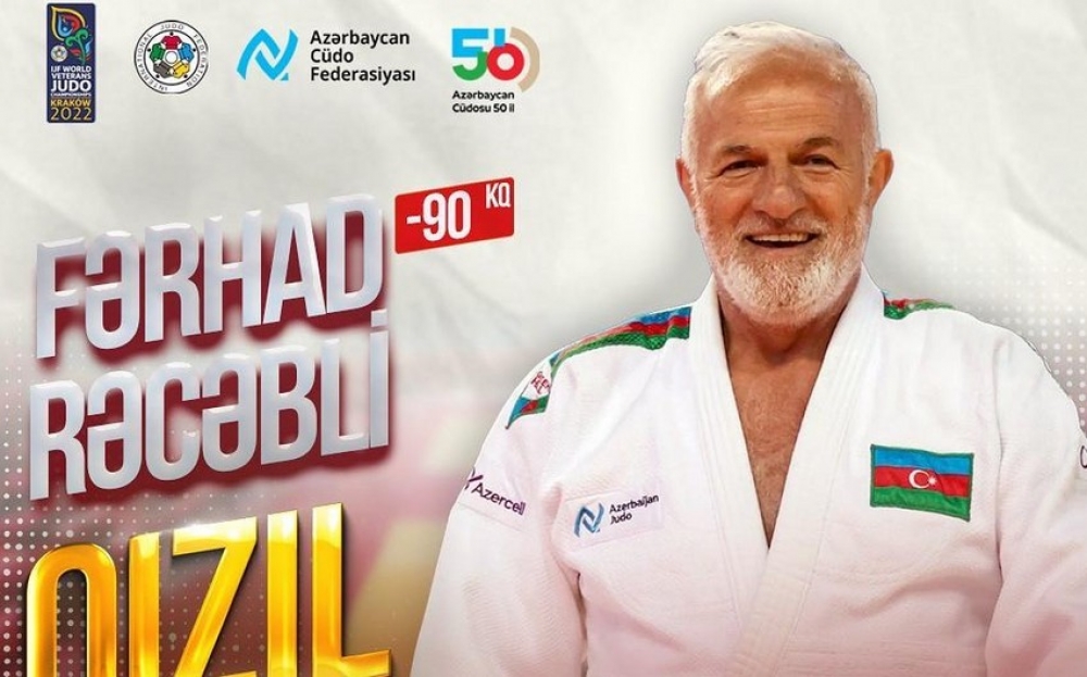 Veteran cüdoçumuz 10-cu dəfə dünya çempionu oldu