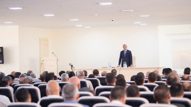 Nazirlik Salyanda müşavirə keçirdi - FOTOLAR