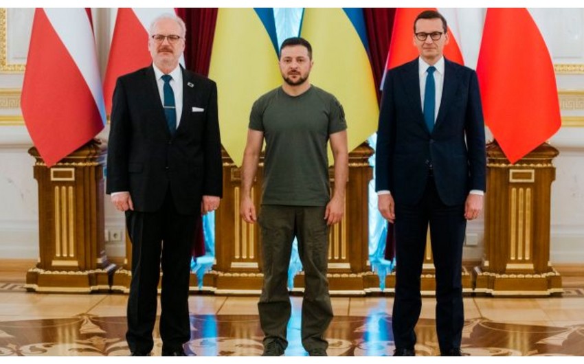 İki ölkənin lideri Ukraynaya gəldi