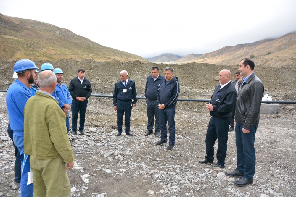 Baş direktor qazlaşdırılma işləri ilə tanış olub