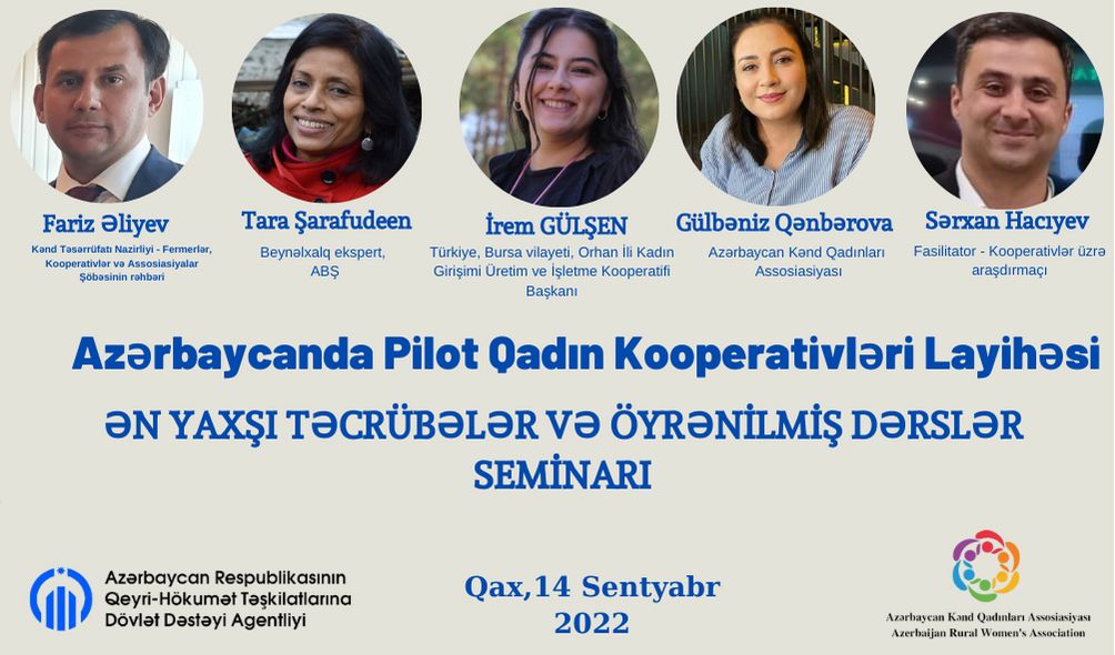 Azərbaycanda pilot qadın kooperativləri yaradılacaq