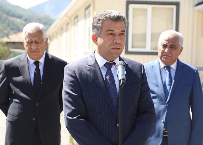 Ucqar kəndin qazlaşdırılması ilə bağlı qərar verildi - FOTOLAR
