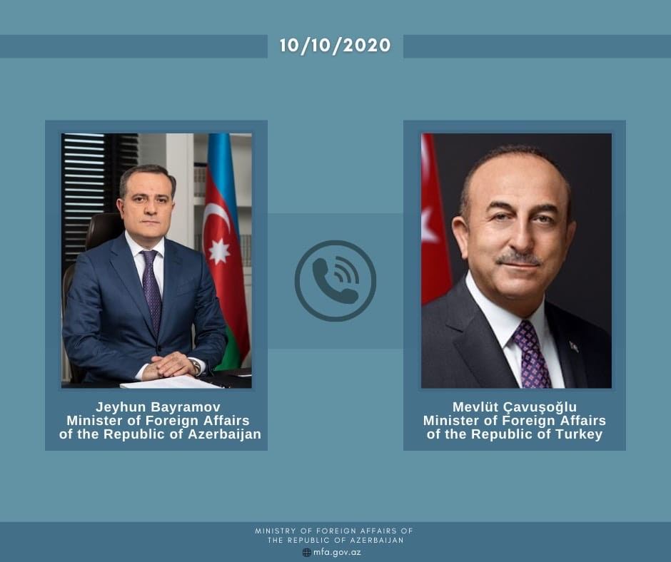 Bayramov və Çavuşoğlu arasında sərhəd MÜZAKİRƏSİ