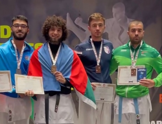Karateçimiz dünya çempionu oldu