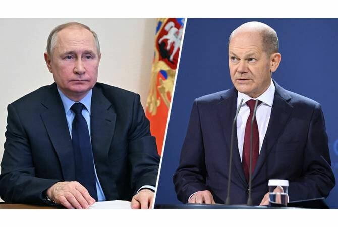 Putin və Şolts Ukraynanı müzakirə etdi