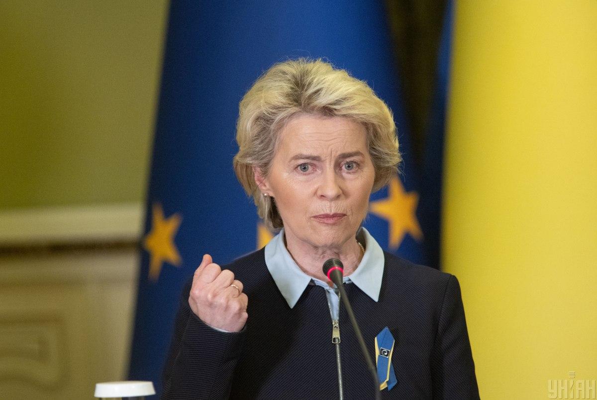 Ursula fon der Leyen Kiyevə gedir