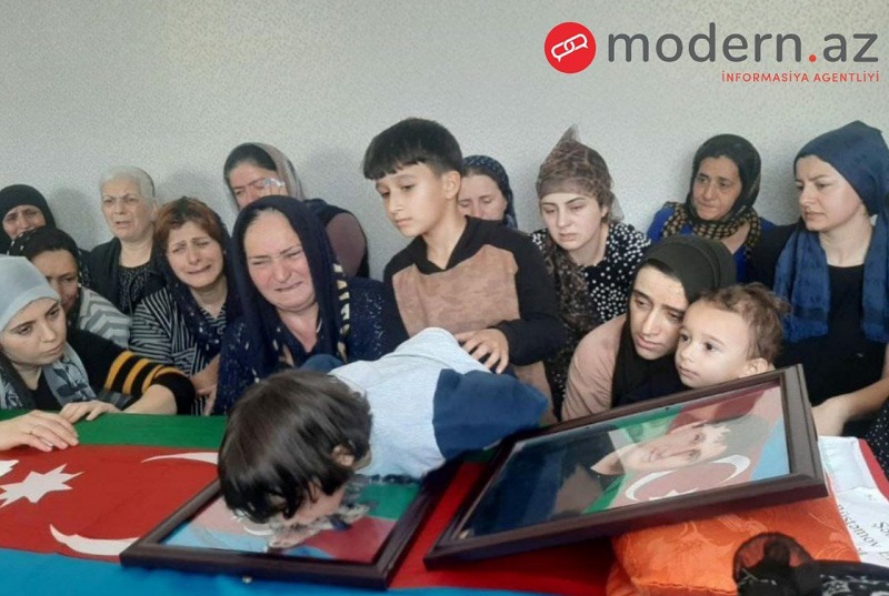 Şəhidimizin övladları ilə SON GÖRÜŞÜ...