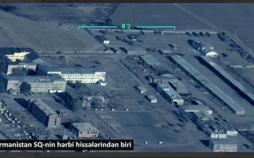Ermənistanın darmadağın edilmiş hərbi hissəsindən VİDEO