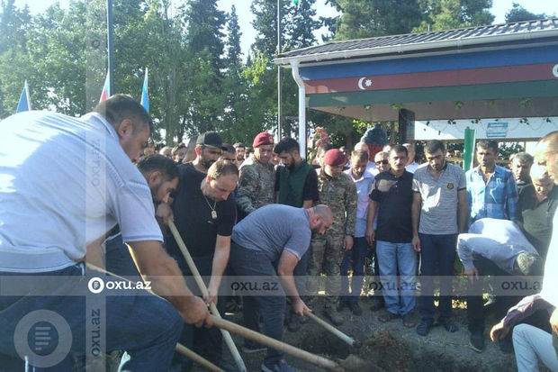20 yaşlı əsgər Cəlilabadda dəfn edildi