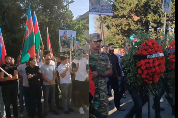 19 yaşlı şəhid Astarada dəfn olundu