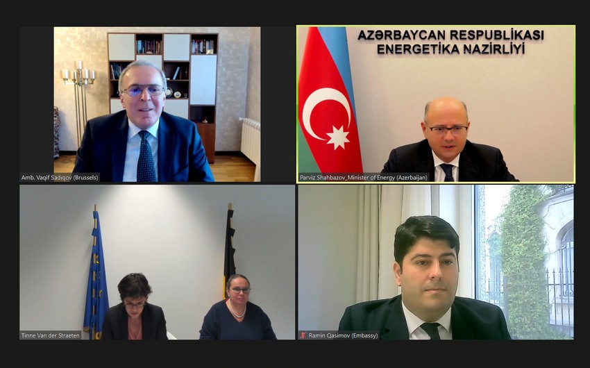 Avropaya qaz tədarükünün artırılması müzakirə olundu