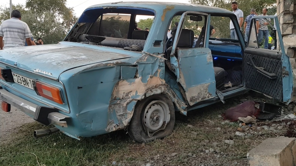 Göyçayda ağır qəza, ölənlər var