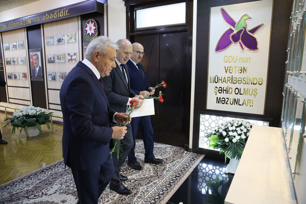 Serbiyanın Azərbaycandakı səfiri Gəncə Dövlət Universitetində olub