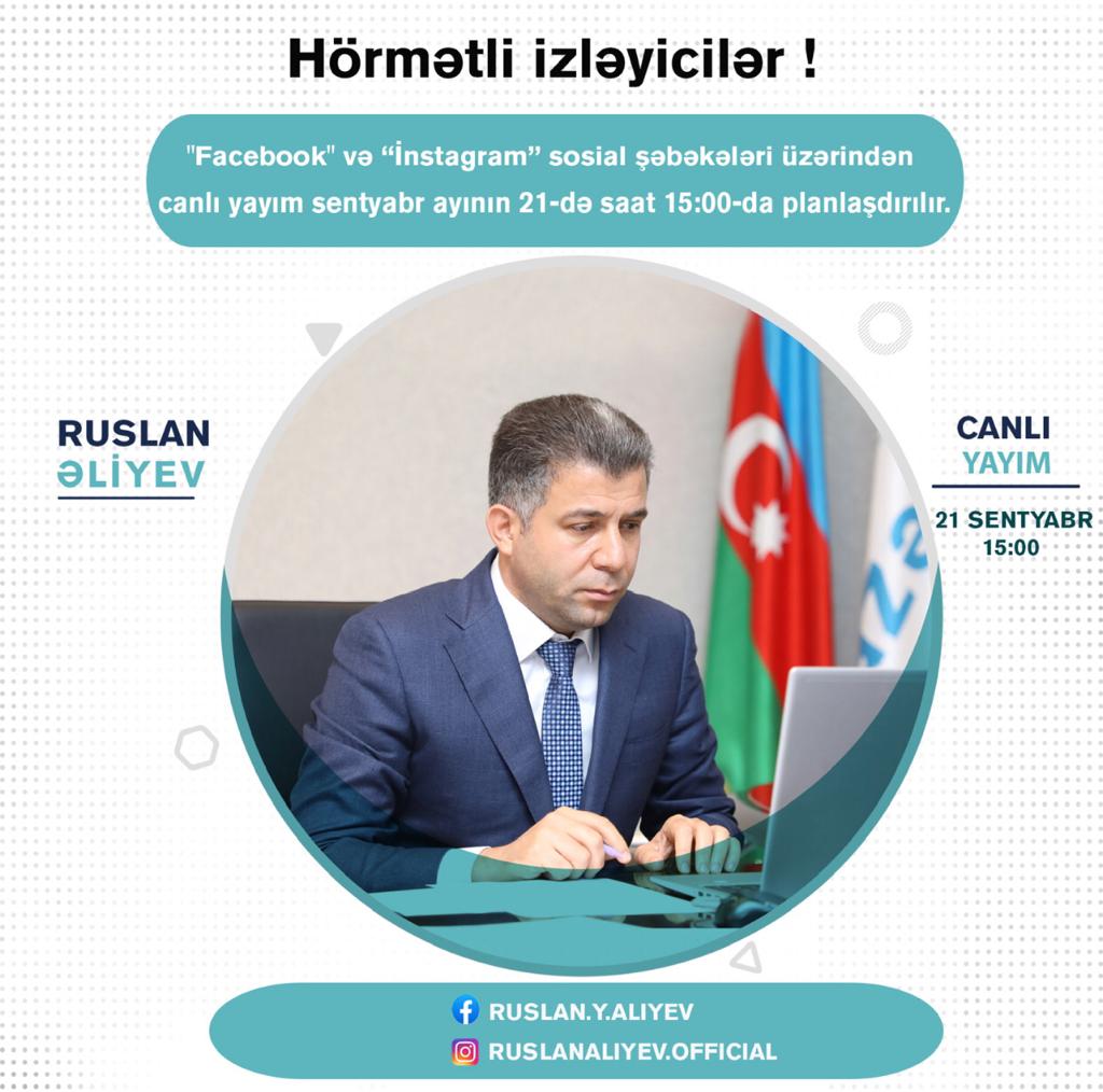 Baş direktor canlı yayımda sualları cavablandıracaq