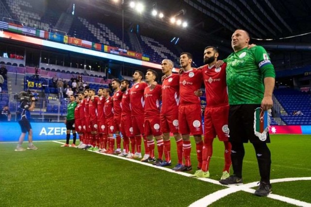 Azərbaycan millisi Slovakiyaya qarşı 