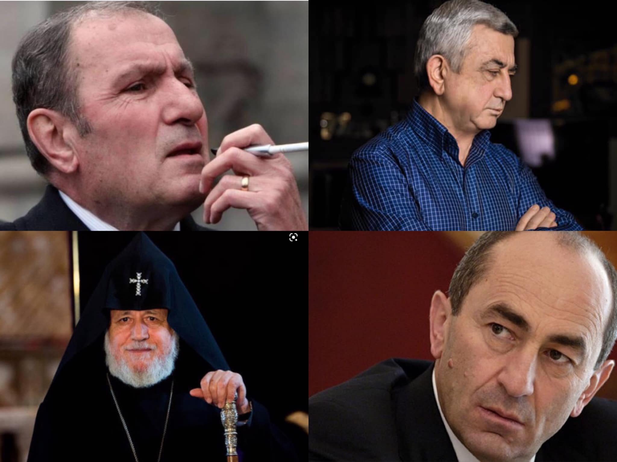 II Qaregin Ermənistanın eks-prezidentlərini görüşdürdü