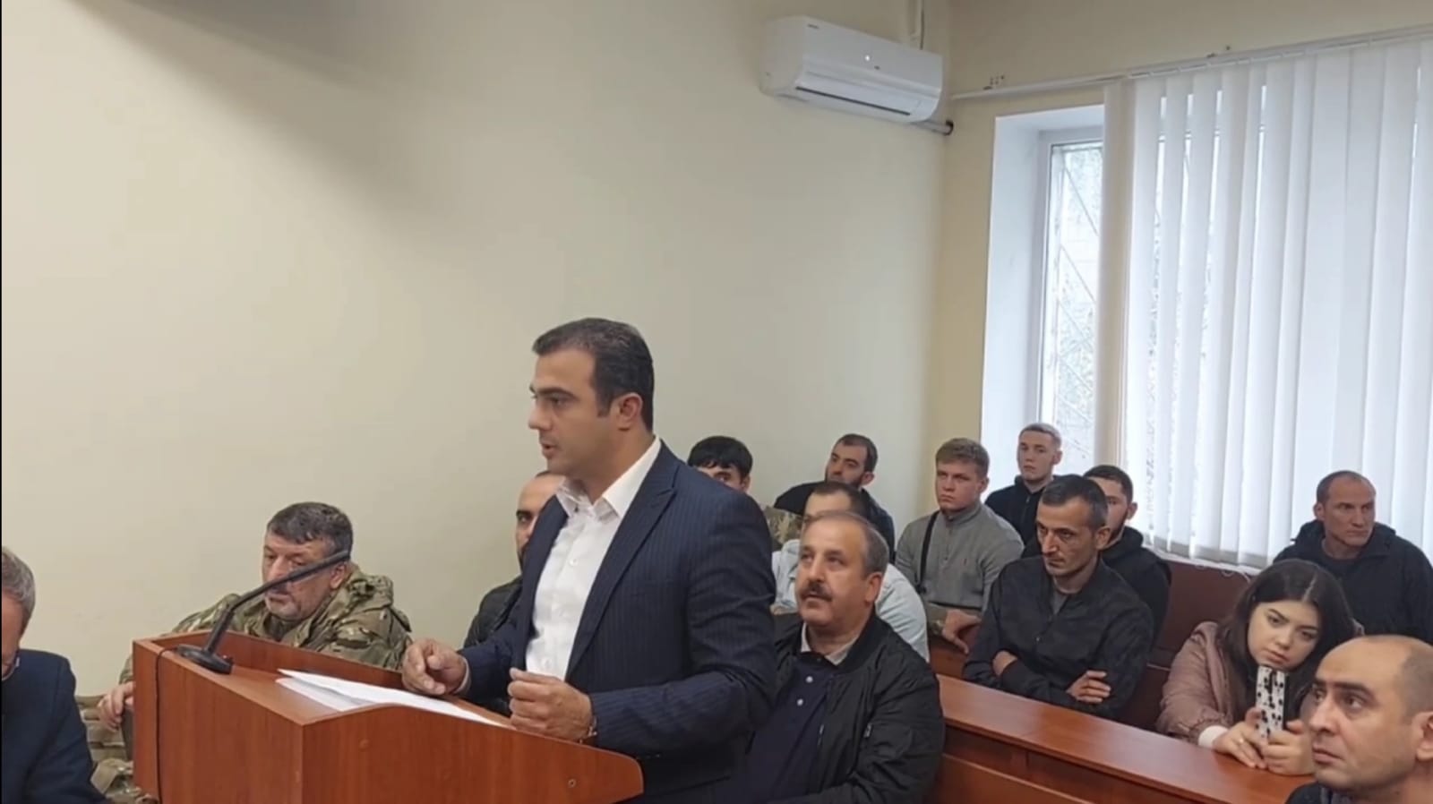 Hikmət Cavad Misir Qasımlının məhkəməsində - FOTO