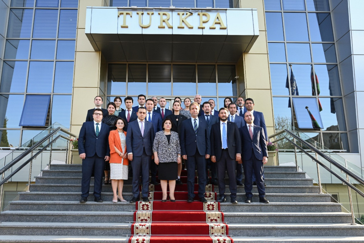 Spiker TÜRKPA Katibliyinin fəaliyyəti ilə tanış olub
