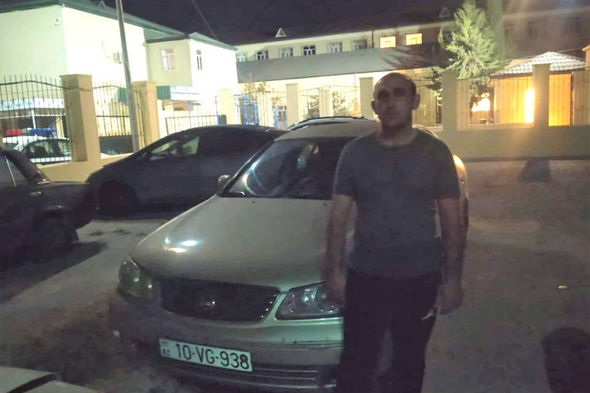 Narkoman sürücü polisdən qaça bilmədi