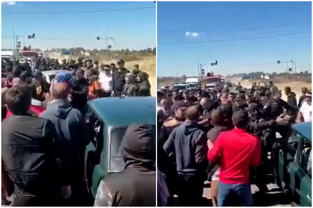 Dağıstanda səfərbərliyə ETİRAZ: Yolu bağladılar