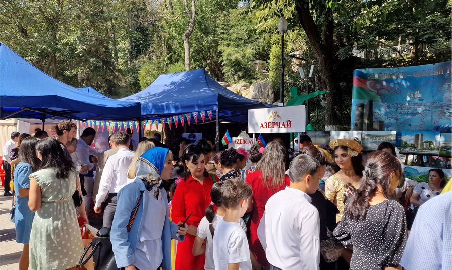 Azərbaycan mətbəxi Özbəkistandakı festivalda - FOTOLAR