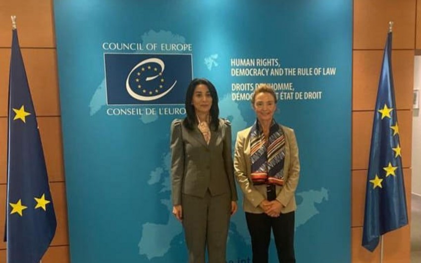 Ombudsman Avropa Şurasının baş katibi ilə görüşüb