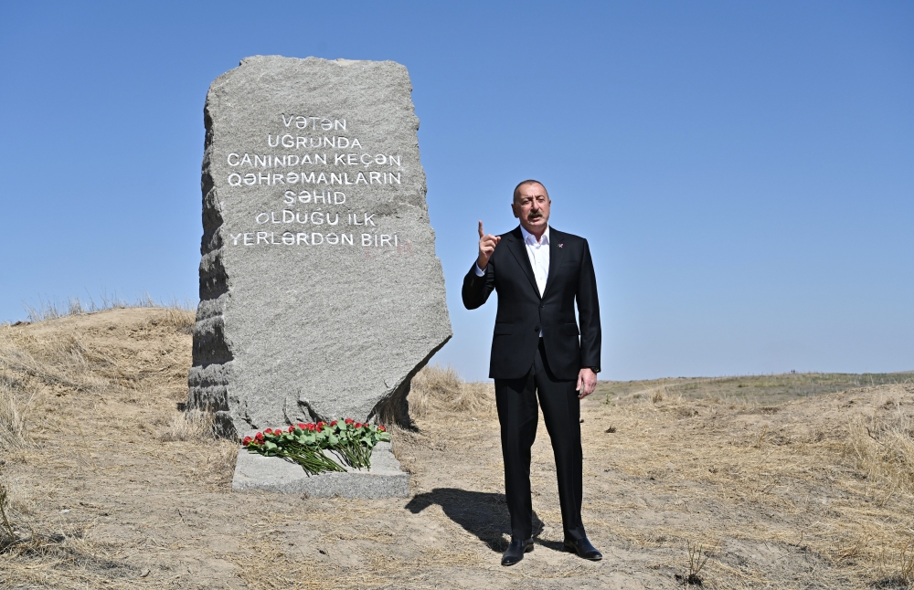 Vətən müharibəsində ilk şəhidlərimizi bu yerdə vermişik - VİDEO