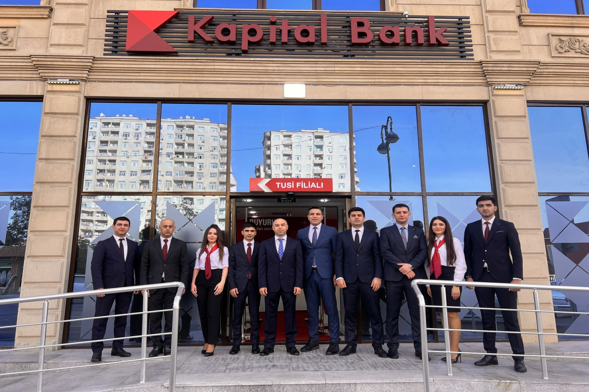 Kapital Bank daha bir filialını istifadəyə verdi