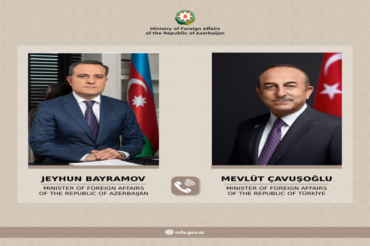 Ceyhun Bayramov Çavuşoğlu ilə danışıqlar apardı