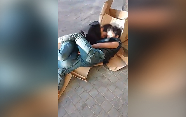Bakıda küçədə yatan uşaqların valideynləri TAPILDI