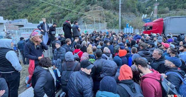 Gürcüstan sərhədini keçən rusların sayı AÇIQLANIB