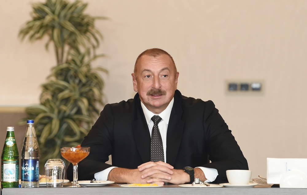 Prezident Bolqarıstanın biznes nümayəndələri ilə görüşüb - YENİLƏNİB