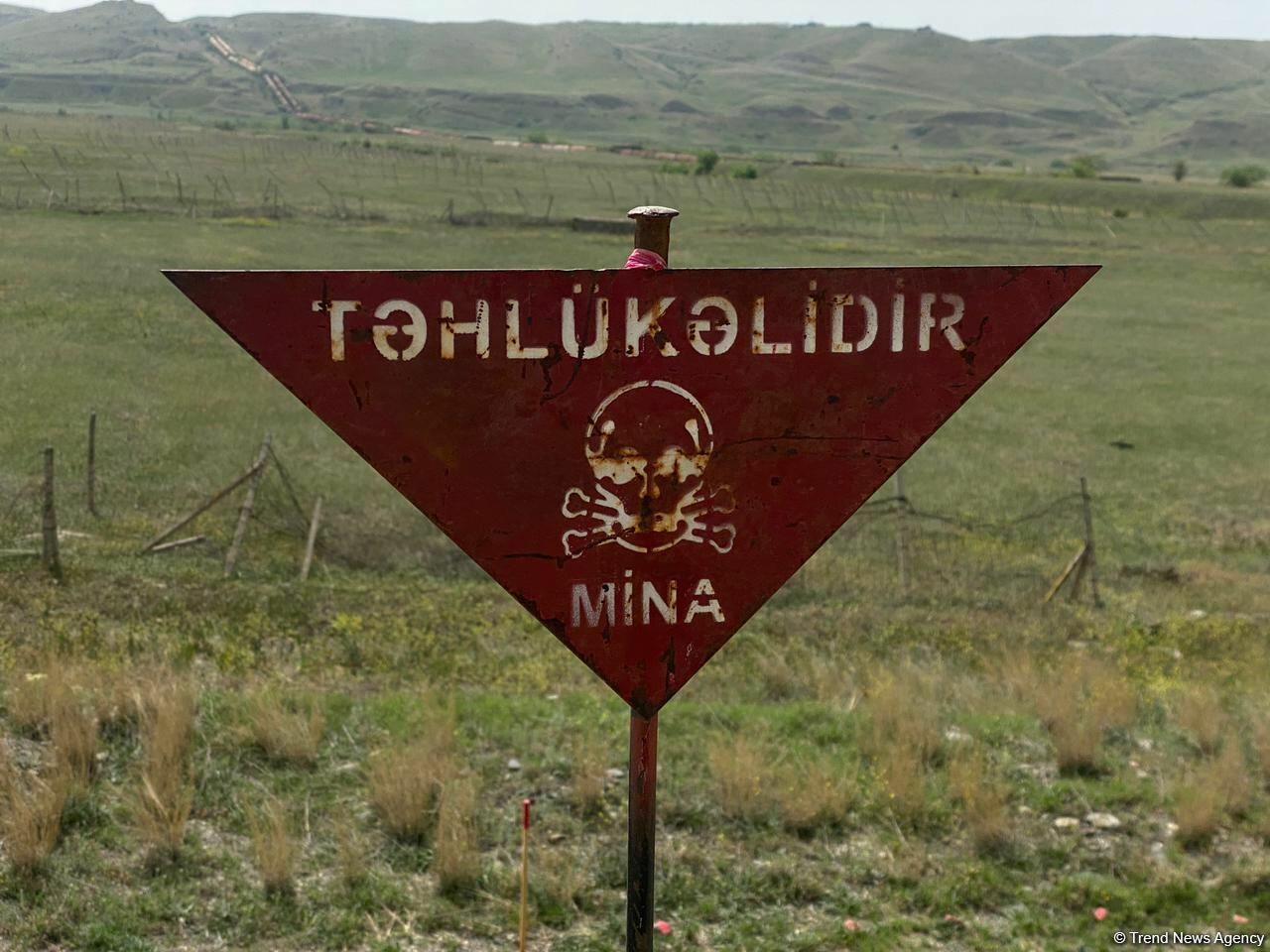 Minaya düşənlər əraziyə qanunsuz yolla keçiblər - RƏSMİ