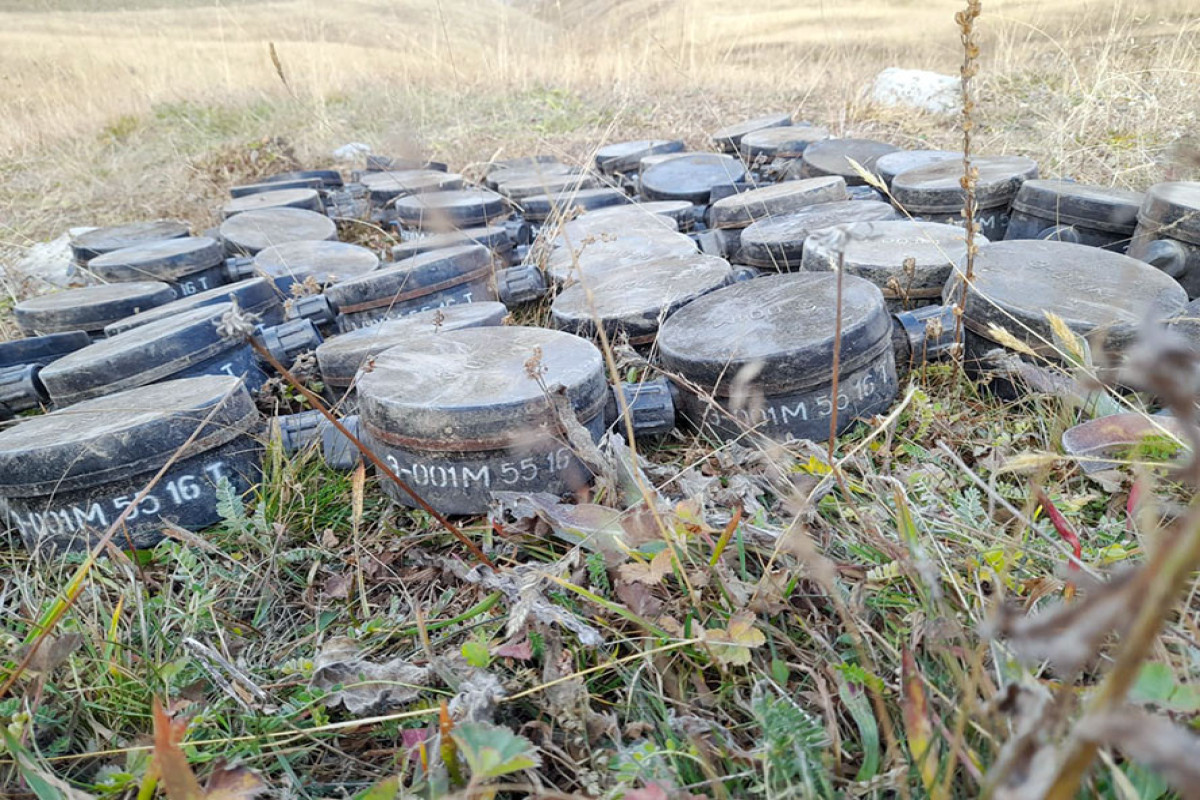 Erməni diversiya qrupunun basdırdığı daha 452 mina AŞKARLANDI